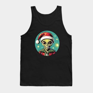 Retro Holiday Alien Tank Top